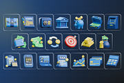 Business Banking 3D Icon Pack, an Object 3D Model by Haps Space (Thumbnail 4 of 4)