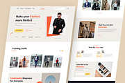 Fashion E-Commerce Website Template, a Landing Page Template by Tanvir Ahammed Tamim (Thumbnail 1 of 2)