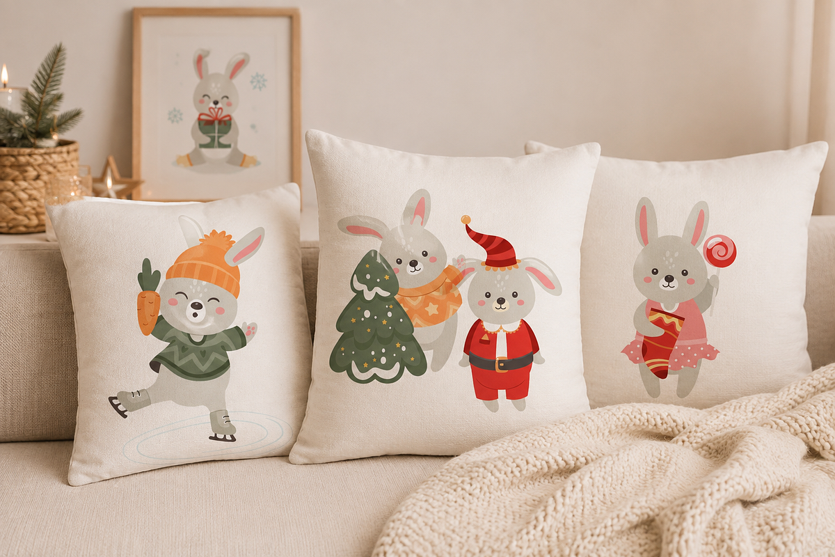 Christmas Decor Illustrations, a Seasonal Illustration by Anna Studio (Photo 5 of 12)