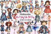 4th of July Cute Doll Sublimation, a Graphic by CitraGraphics (Thumbnail 1 of 4)