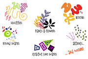 Playful doodle vector graphics set, an Object Graphic by Pop Design (Thumbnail 2 of 5)