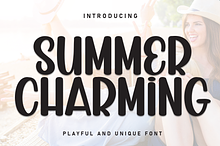 Summer Charming | Script Font