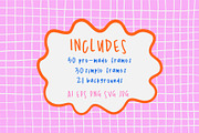 WHIMSICAL FRAMES, an Object Graphic by Bosotochka♥Art (Thumbnail 3 of 9)