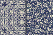 Set of 10 seamless pattern Baroque, a Pattern Graphic by NataLito (Thumbnail 3 of 6)