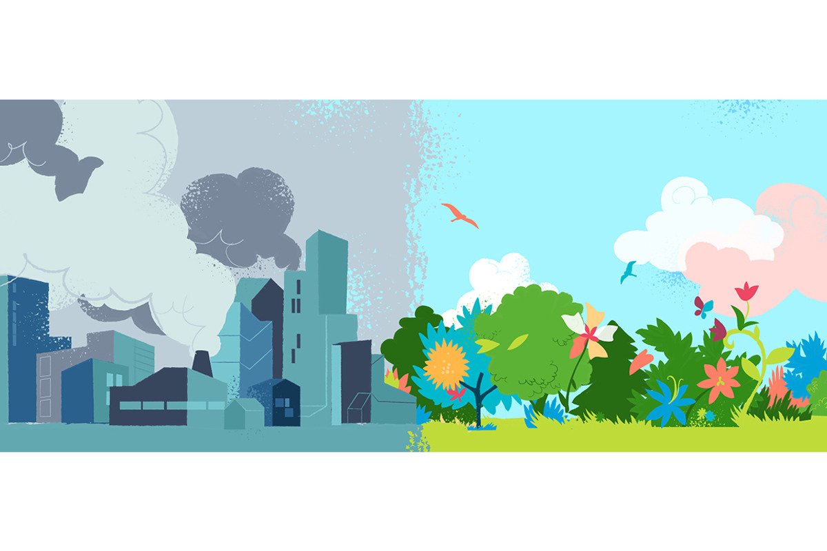 Building a Green Planet, an Illustration by Hurcastock! (Photo 6 of 7)
