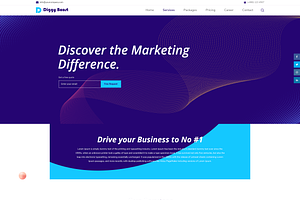 Digital Agency- Homepage