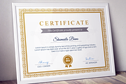 Diploma Certificate Template, a Stationery Template by NasirGrfx (Thumbnail 5 of 5)