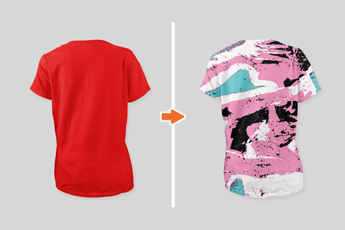 Ladies Lightweight T-Shirt Mockups, a Shirt Mockup by Go Media's Arsenal (Photo 4 of 6)