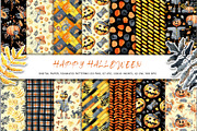Happy Halloween watercolor clipart, an Illustration by Artmanata (Thumbnail 6 of 22)