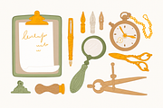 Paper Cut-Out Scrapbook Bundle, a Decorative Illustration by Anna Studio (Thumbnail 28 of 28)