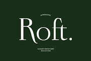 Roft - Quiet Luxury Minimalist Serif, a Serif Font by dealitastudio (Thumbnail 1 of 12)