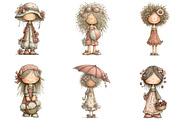 Little Summer Girl PNG Clipart, a Person Illustration by Designking (Thumbnail 2 of 5)