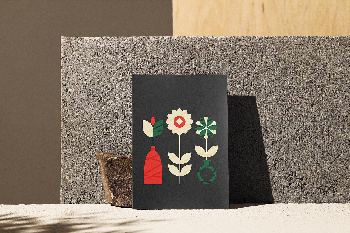 Retro geometric abstract posters, an Object Illustration by Sofico (Photo 5 of 13)