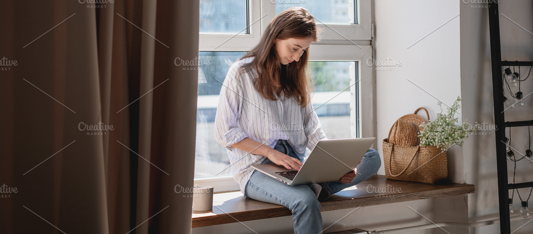 Working from home, a Person Photo by Olezzo