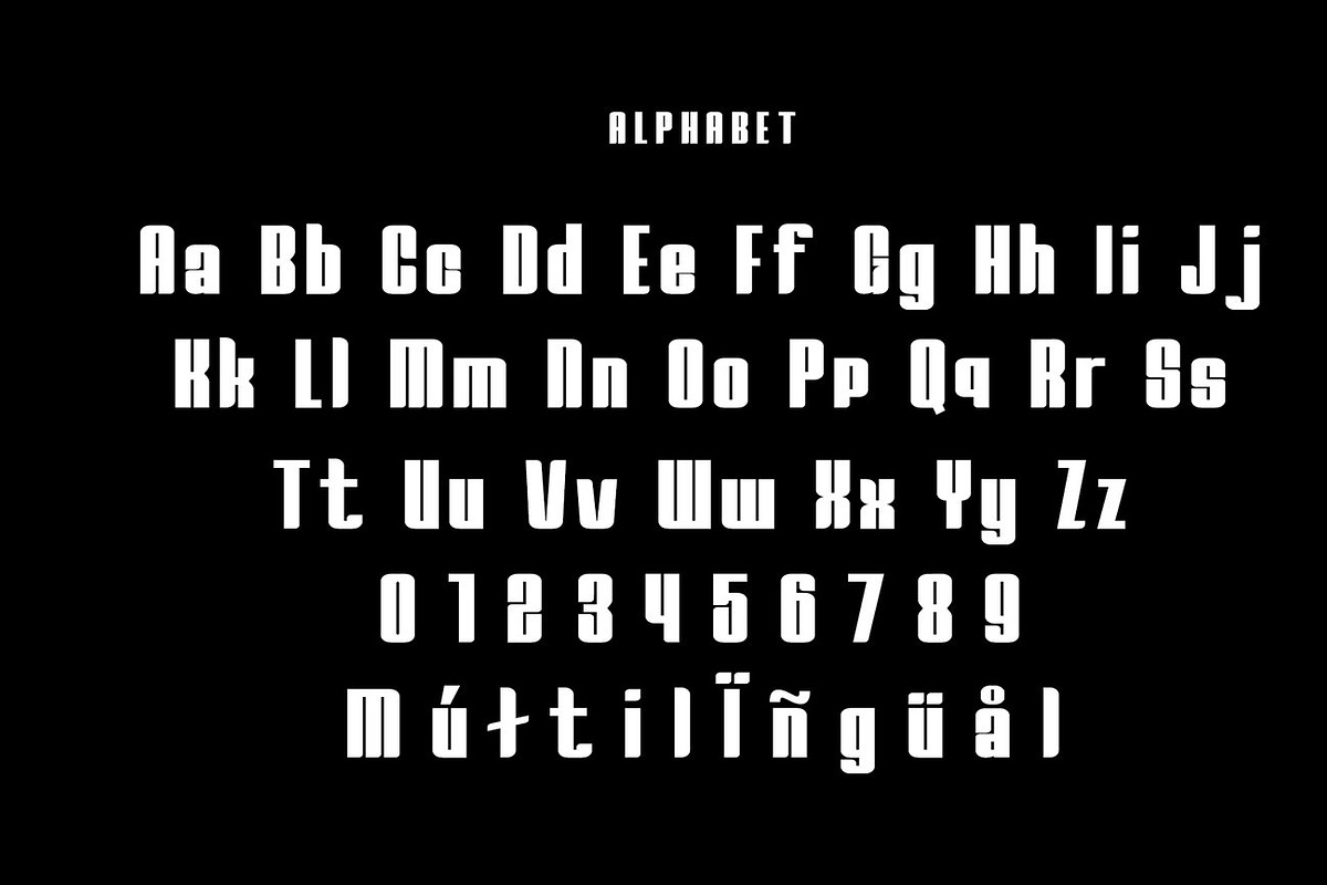 Ryota - Creative Display Font, a Sans Serif Font by Luna Shop (Photo 5 of 5)