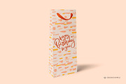 Wine Size Gift Bag Mock-up, a Print Template by Branda Keeps (Thumbnail 9 of 17)