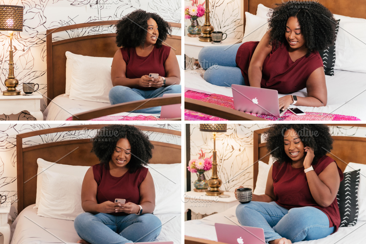 African American Woman Blogging, a Person Photo by Eye for Ebony (Photo 4 of 8)