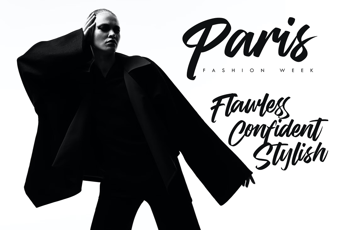 Vendetta Handstylish Font preview 5