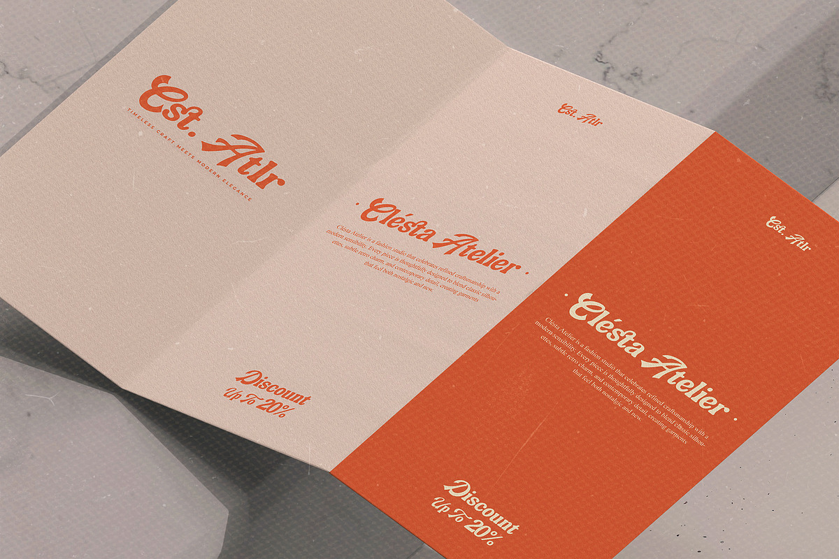 Graville – Retro Script Serif, a Serif Font by Almeera Std (Photo 4 of 10)