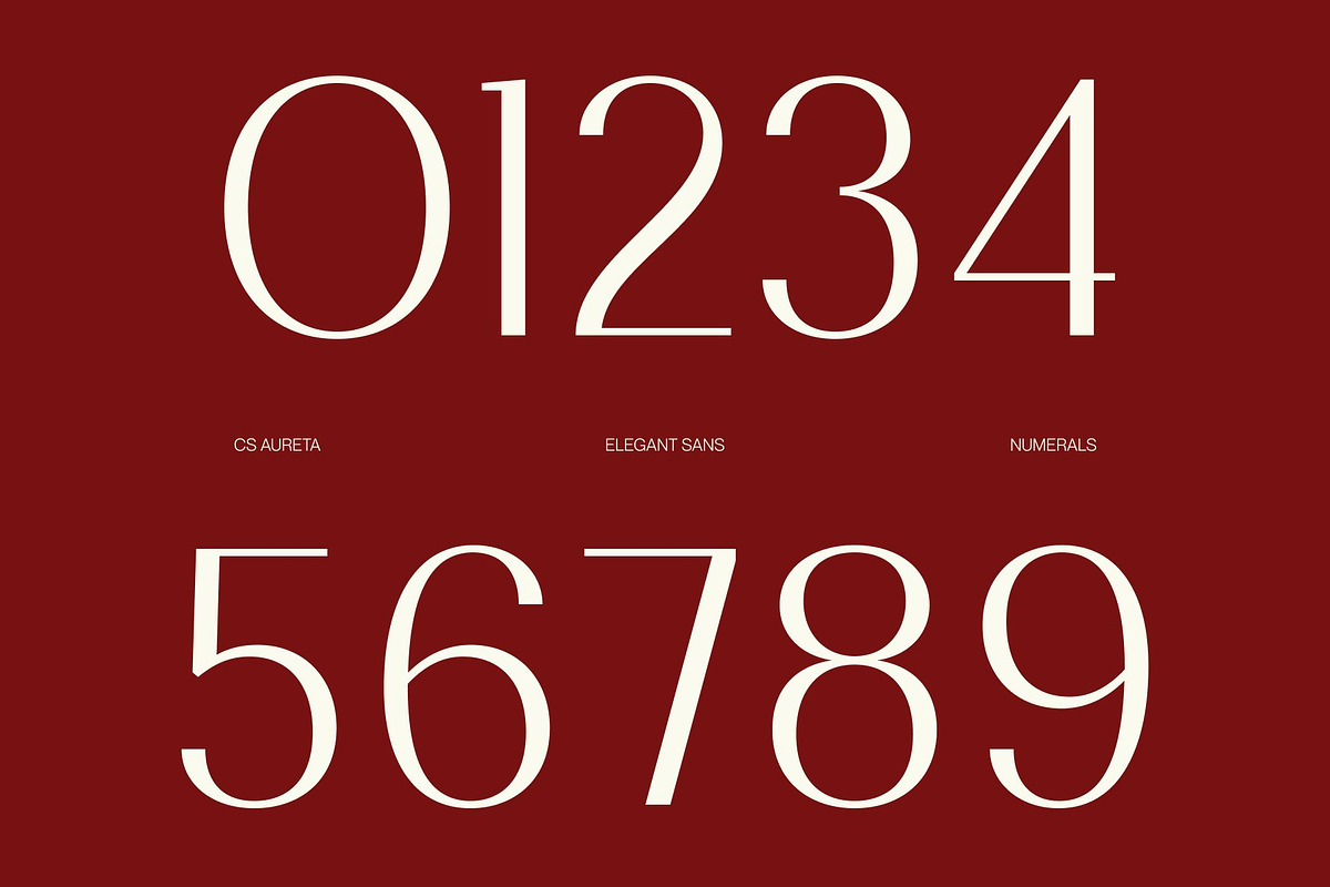 CS Aureta – Elegant Sans Serif, a Sans Serif Font by Craft Supply Co. (Photo 5 of 8)
