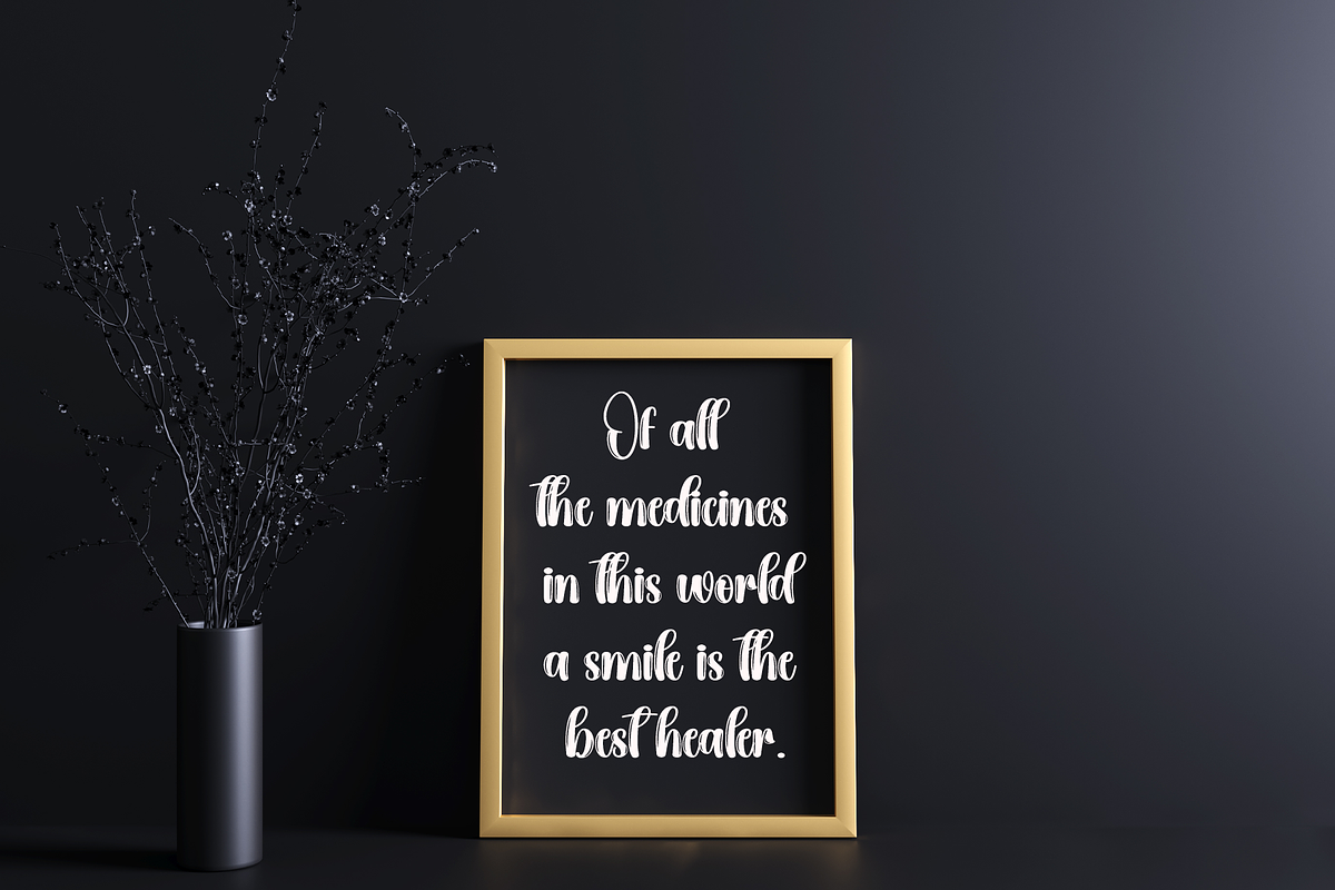 Unicorn | Script Font, a Handwritten Font by Scratchones (Photo 5 of 9)