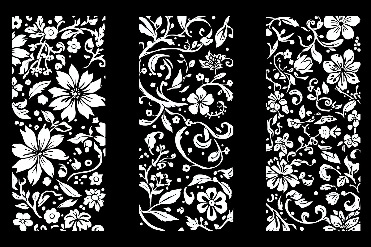 Intricate Floral Laser Cut Panel, a Graphic by balal (Photo 5 of 11)