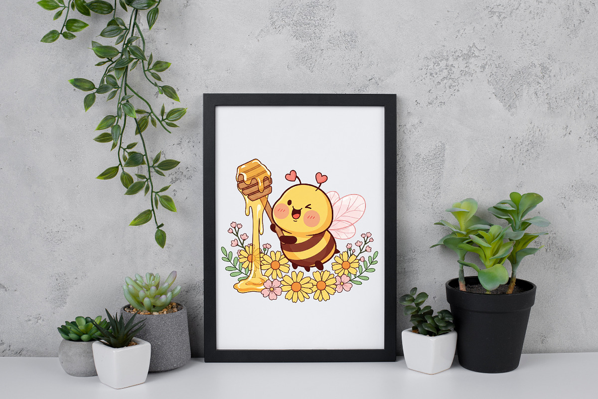 Bee Sweet Like Honey PNG, an Illustration by Daily.Designs (Photo 5 of 5)