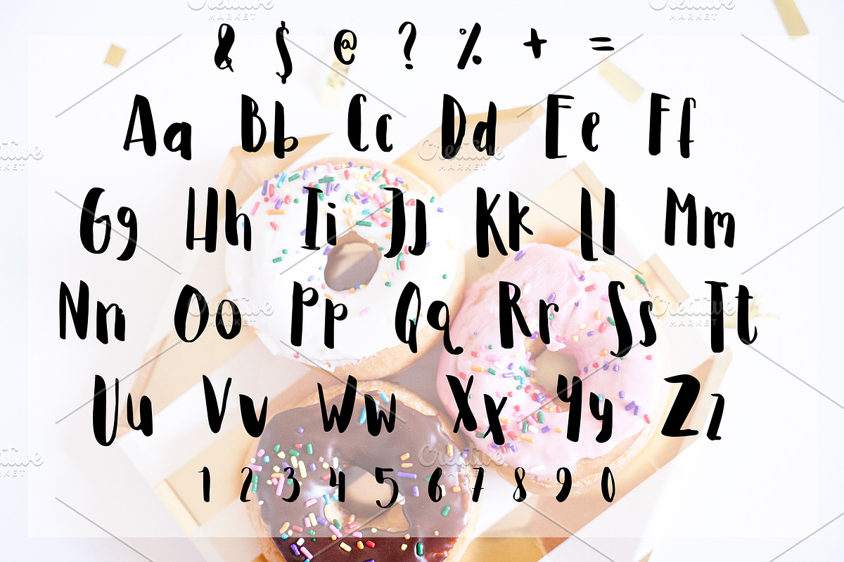 IRIAN Hand Lettered Font preview 3