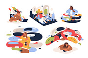 People with information overload, a Person Illustration by Good Studio (Thumbnail 1 of 6)