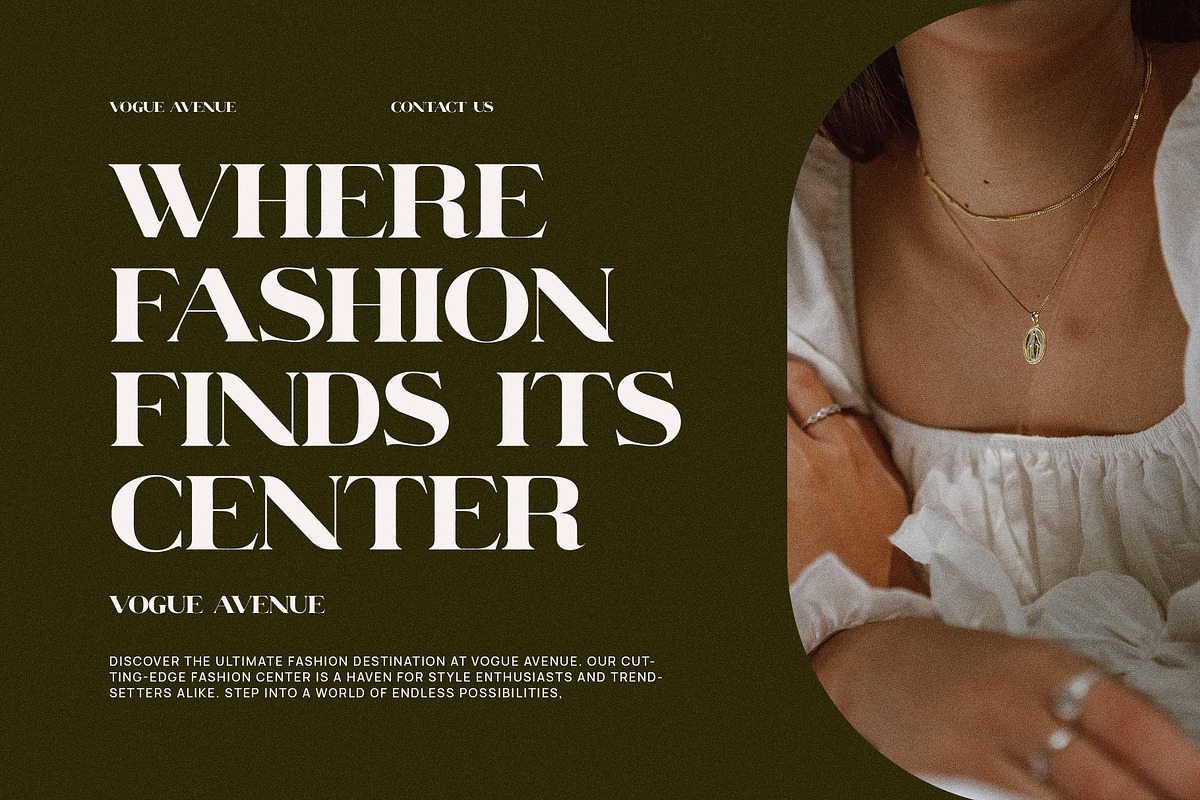 Human Elegant Serif Font Typeface, a Serif Font by Perfectype (Photo 3 of 6)