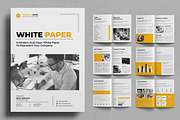 White Paper Layout, a Brochure Template by ContestDesign (Thumbnail 1 of 3)