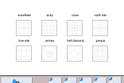 Barn Quilt Blocks Geometric Patterns, a Graphic by AtacanDigital (Thumbnail 5 of 5)