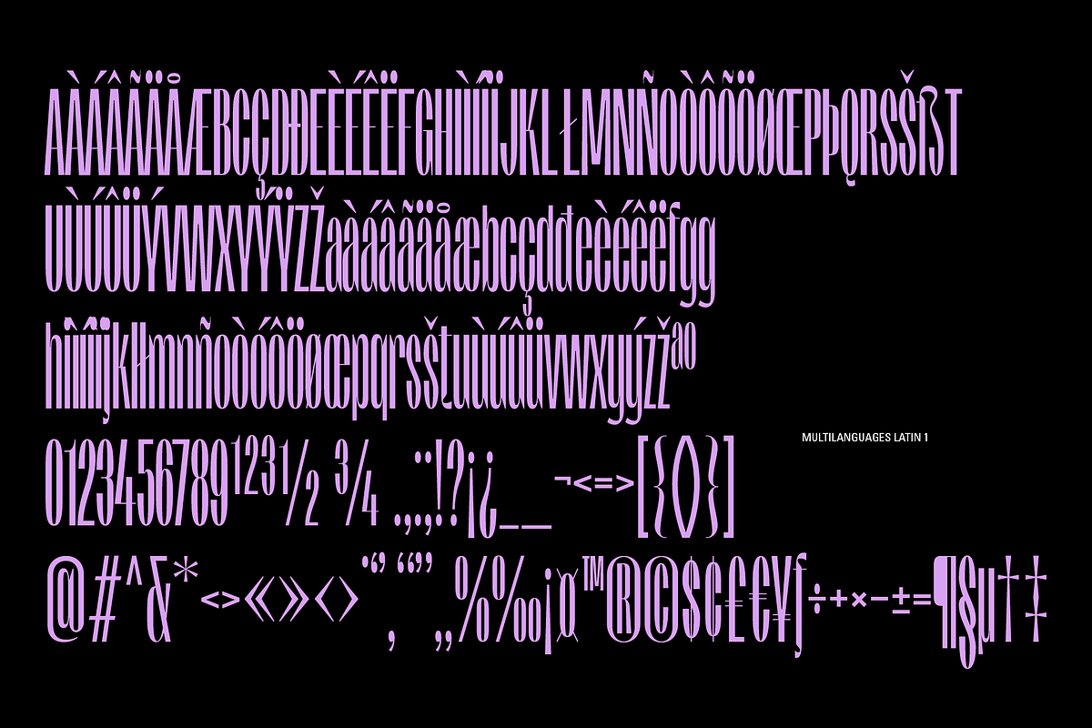 Pierknife | Ultra Condensed Sans, a Sans Serif Font by Jolicia Type (Photo 11 of 14)