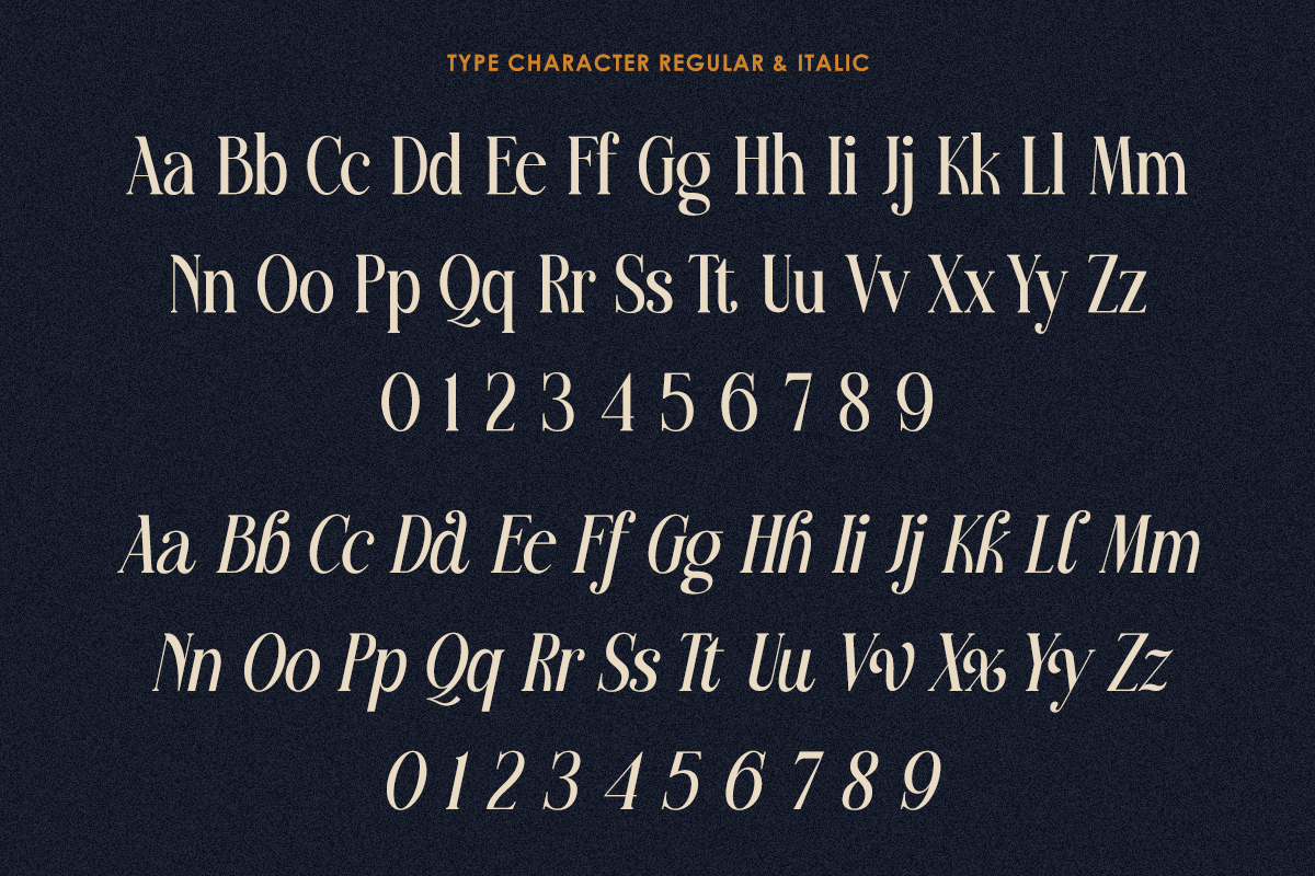 Filagio - Luxury Stylish Serif Font, a Serif Font by Font Liner (Photo 9 of 10)