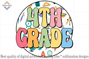 Back To School Sublimation Bundle, an Education Illustration by DiamondShop (Thumbnail 4 of 11)