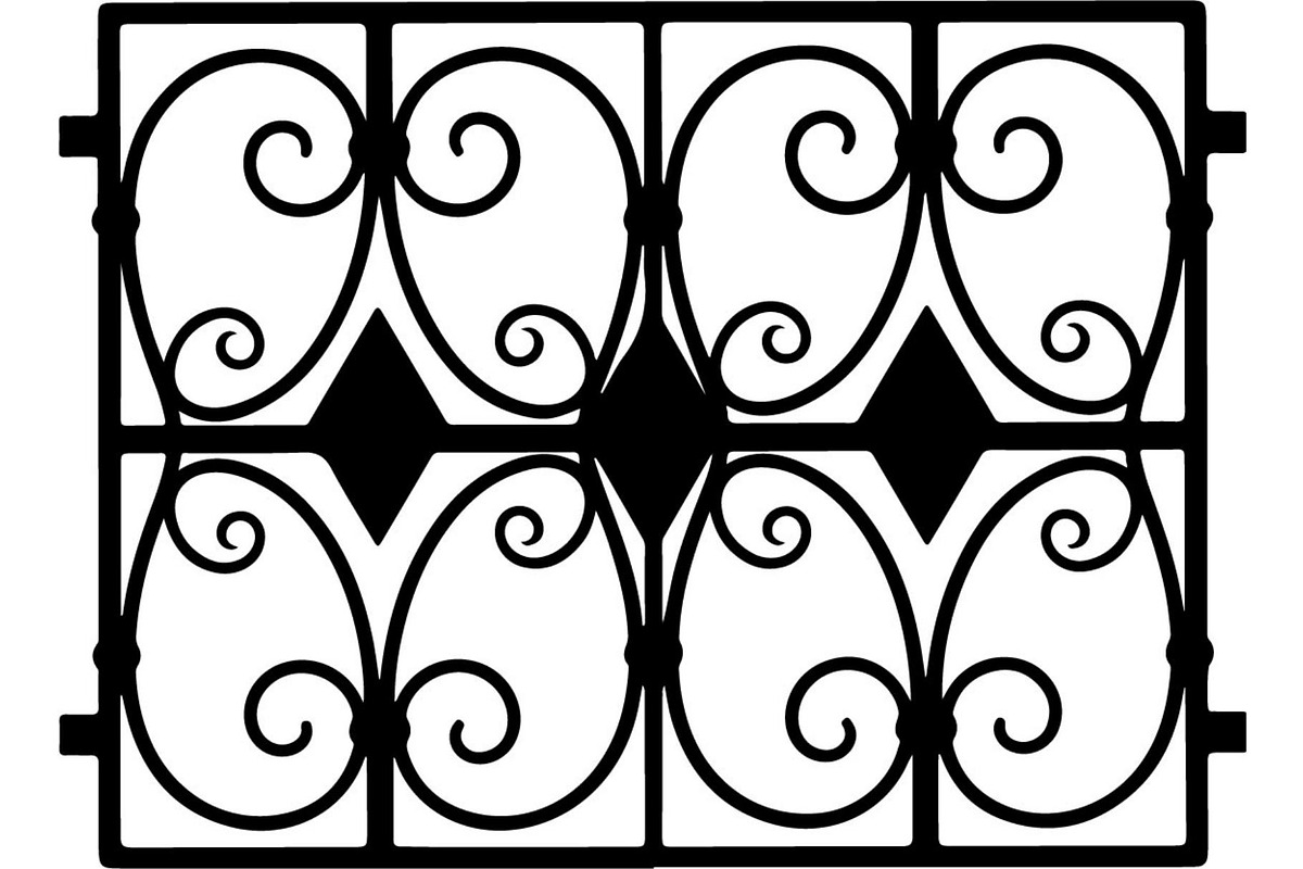 Ornamental Window Grill Designs, a Decorative Illustration by Designer_Momina (Photo 5 of 17)