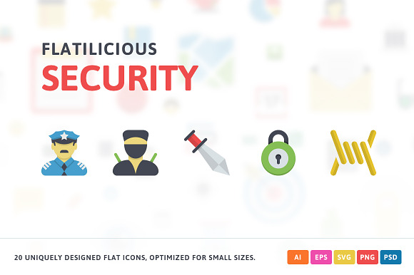 Security Flat Icons