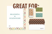 MID CENTURY MODERN Pattern Bundle, a Pattern Graphic by Anugraha Design (Thumbnail 5 of 6)