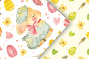 Easter Seamless Pattern, Cute Sheep, a Pattern Graphic by Valin Malin (Thumbnail 4 of 8)