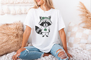 Funny Raccoon St Patricks Day PNG,, an Illustration by SharpMarketplace (Thumbnail 3 of 9)
