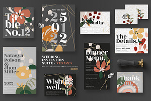Wedding Invitation Suite - Venezia