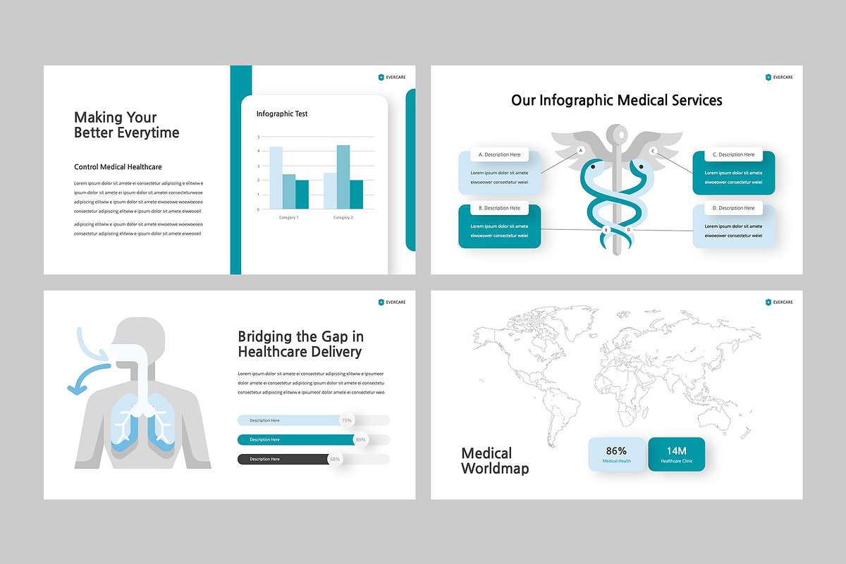 EVERCARE - Medical Powerpoint, a Presentation Template by rgbryand (Photo 5 of 9)