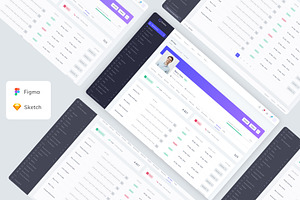 User Profile API Keys Admin UI Kit