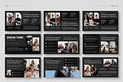 Black Pitch Deck Powerpoint Template, a Presentation Template by fluffstudio (Thumbnail 3 of 4)