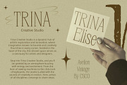 Avelion Vintage, a Serif Font by Craft Supply Co. (Thumbnail 2 of 8)