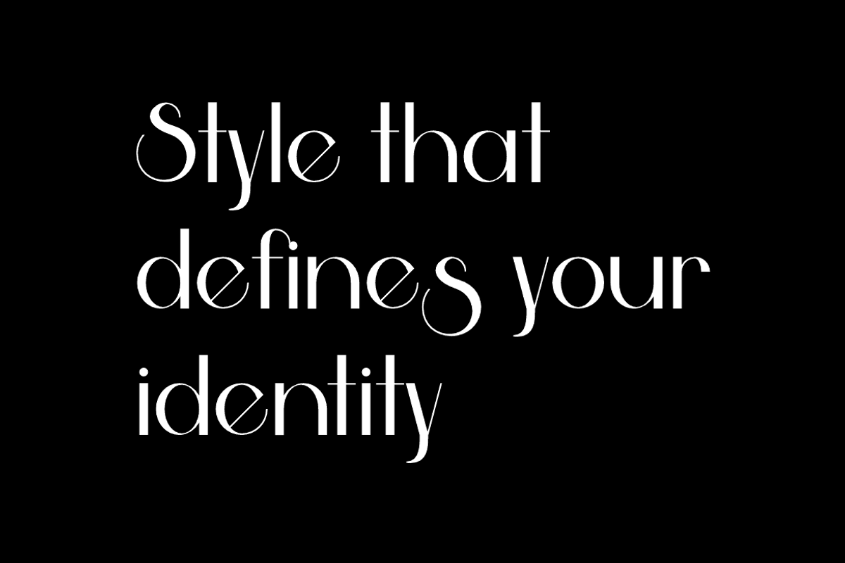 Safyoge - Modern Stylish Font, a Sans Serif Font by Iqsiart Studio (Photo 6 of 12)