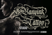 Blink Round Typeface, a Blackletter Font by alit design (Thumbnail 7 of 20)