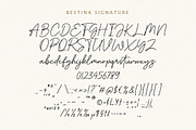 Bestina Signature Script Font, a Script Font by Typebae (Thumbnail 8 of 8)