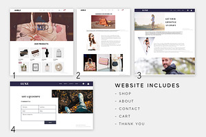 Modern Ecommerce Wix Themes