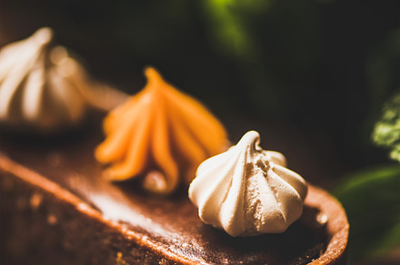 Belgian chocolate, Swiss merenge and, a Food & Drink Photo by Foxys